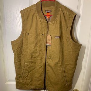 Patagonia Men's All Seasons Hemp Canvas Vest *New With Tags*